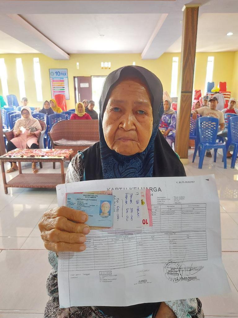 49 KPM Desa Hunuth Menerima BLT Bulan ke-1 dan 2 Tahun 2023 